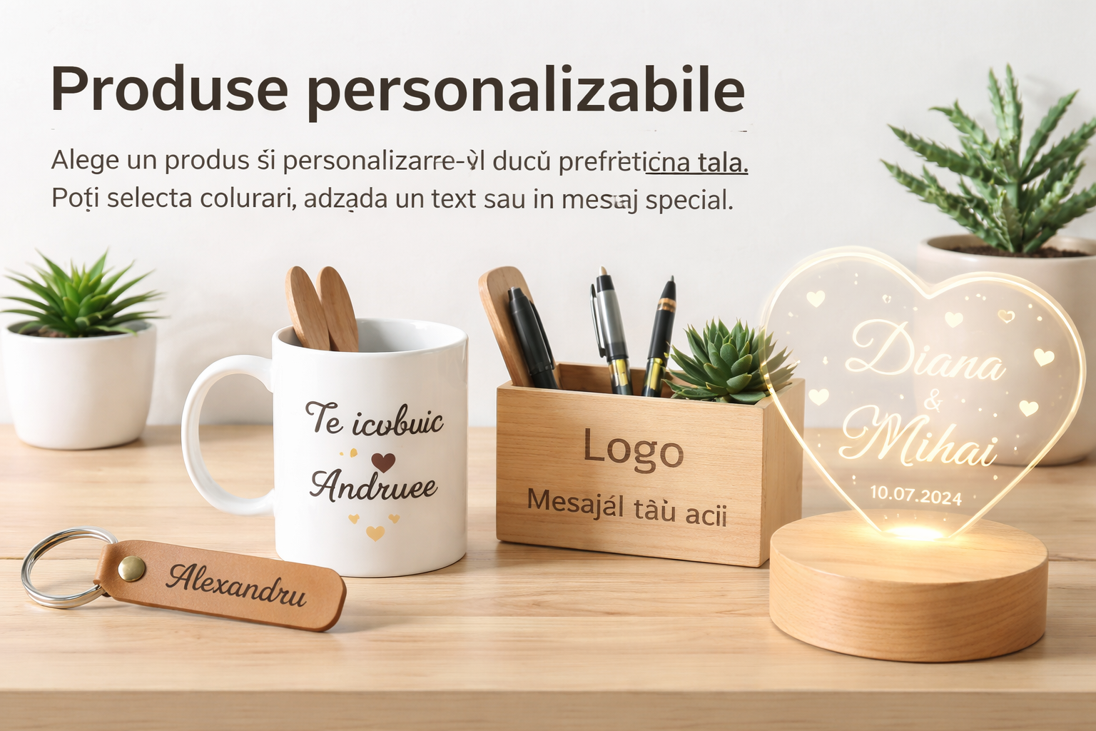 Produse personalizabile
