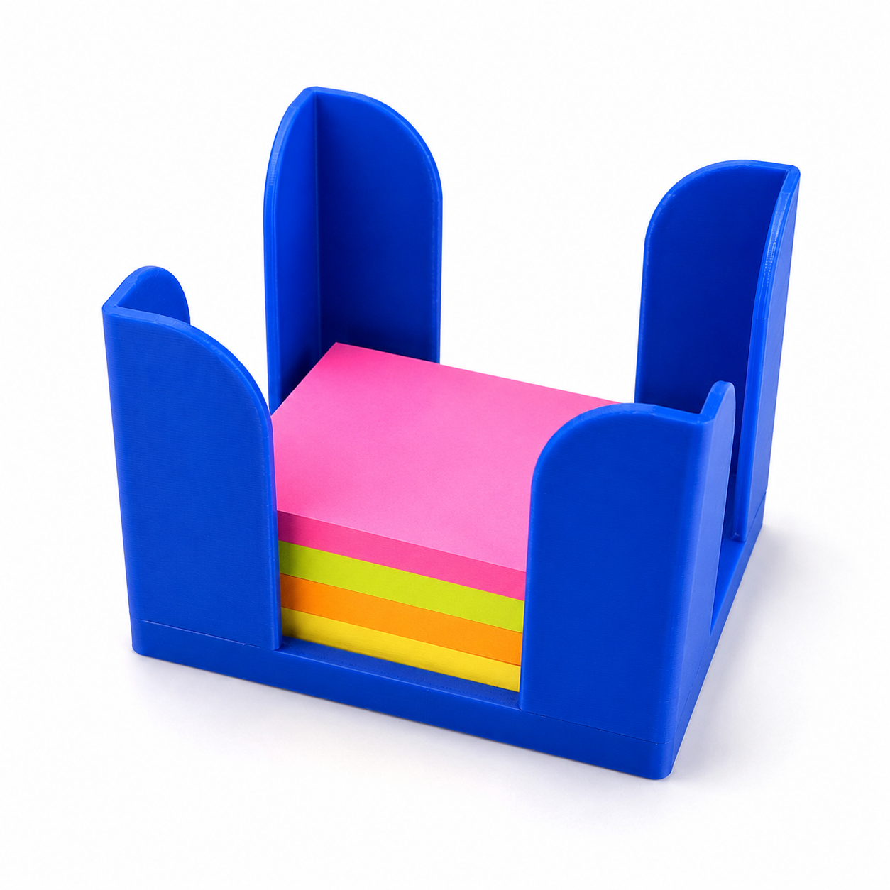 Suport Post-it pentru Birou – Organizator Sticky Notes Printat 3D