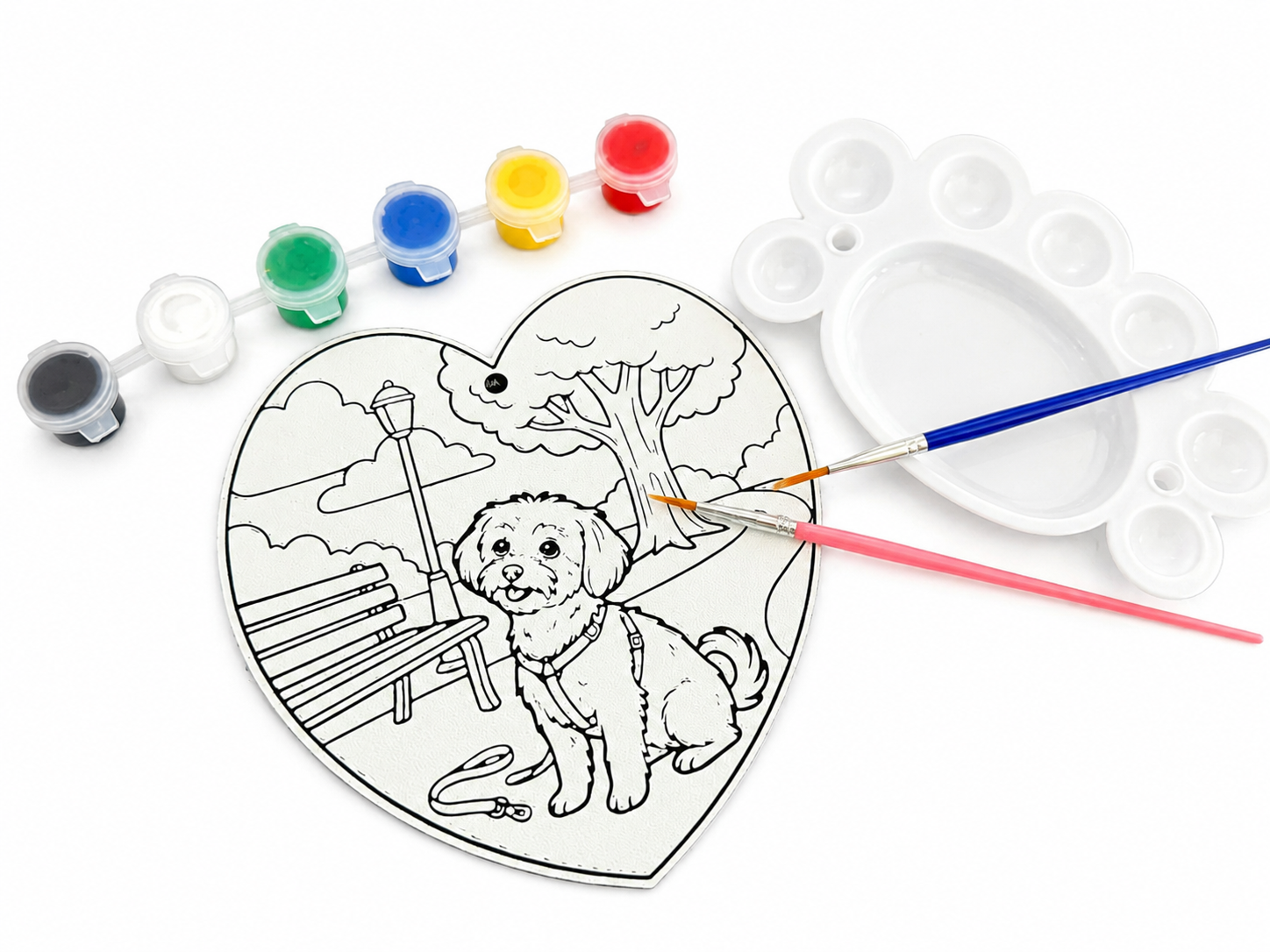 Tablou Personalizat cu Animalul Tău de Companie – Kit de Pictat 3D 15 cm