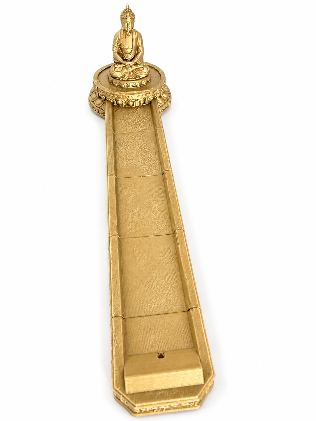 Suport pentru Bețișoare Parfumate Buddha 30 cm – Tavă Zen Decorativă Printată 3D