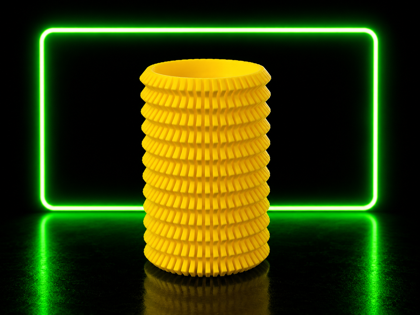 Suport birou pentru pixuri – Modern Ribbed Edition ✨