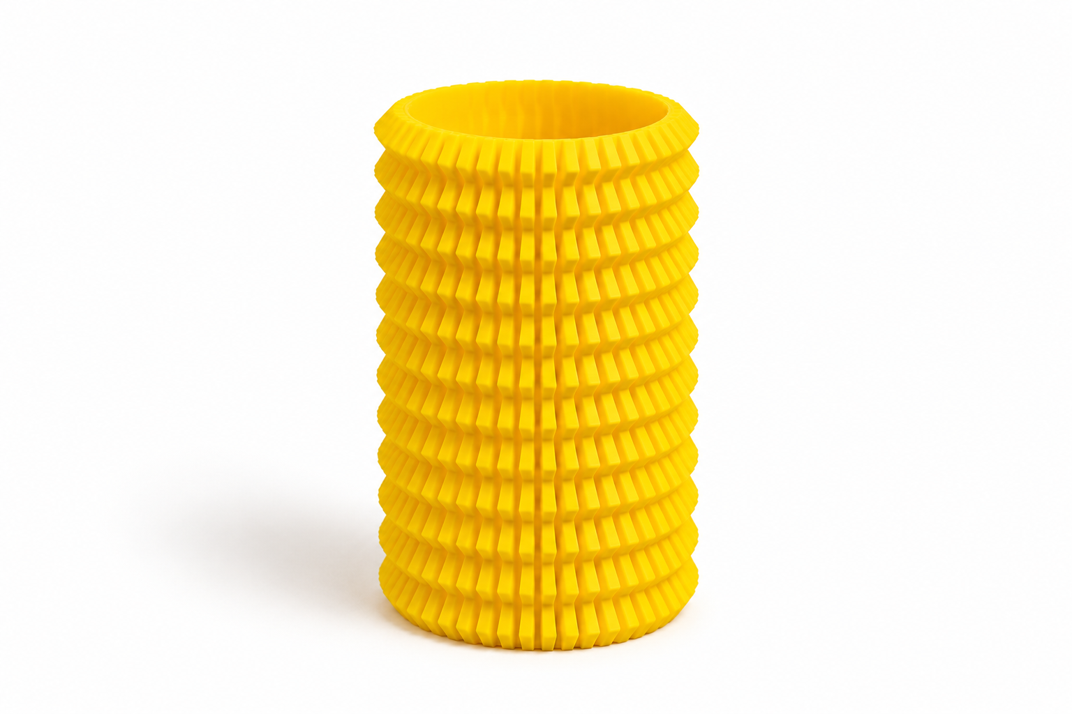 Suport birou pentru pixuri – Modern Ribbed Edition ✨