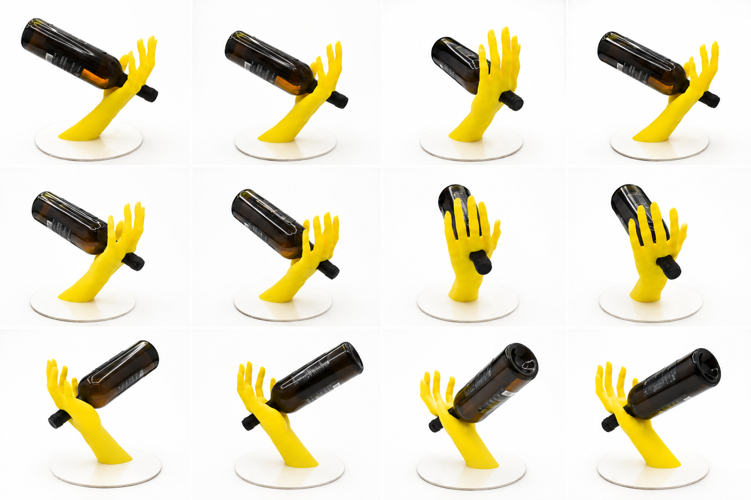 ✨ Suport Decorativ pentru Sticlă – Hand Edition ✨