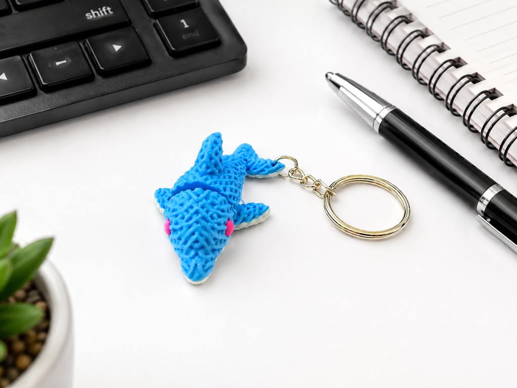Breloc Delfin Flexibil 3D 🐬