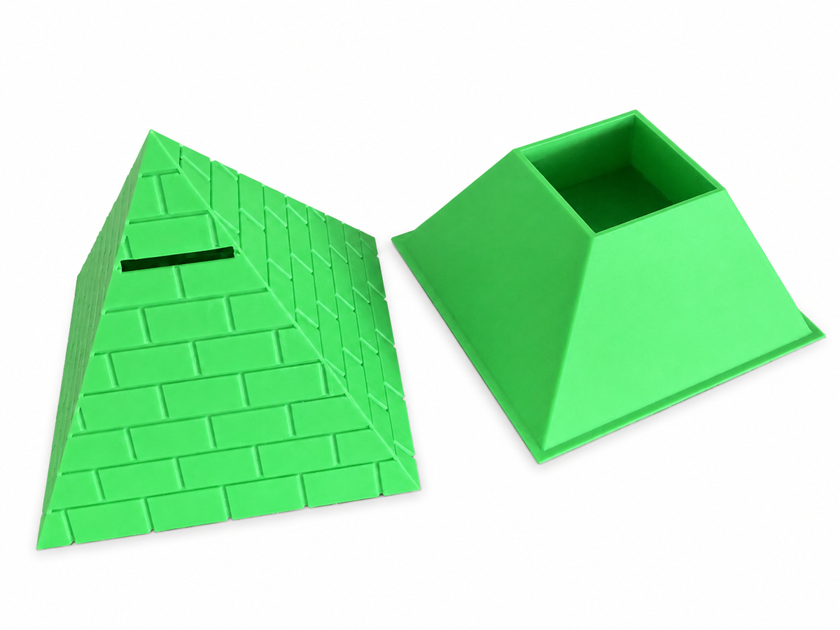 Pușculiță Piramidă , Printată 3D