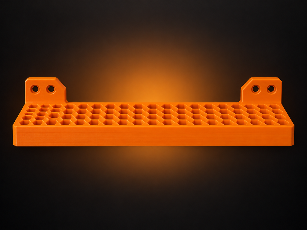Suport de Perete pentru Șurubelnițe – Organizator 3D Tip Fagure pentru Atelier